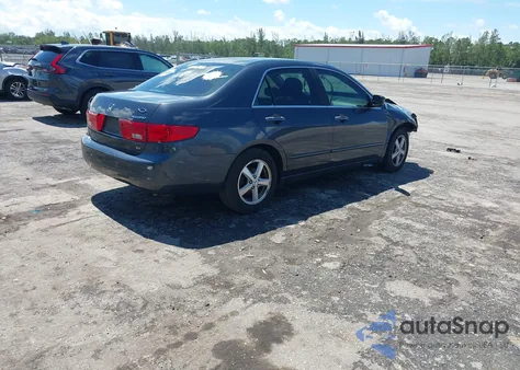 2005 Honda Accord 2.4 Ex z USA, uszkodzony, nr VIN 1HGCM567X5A173921